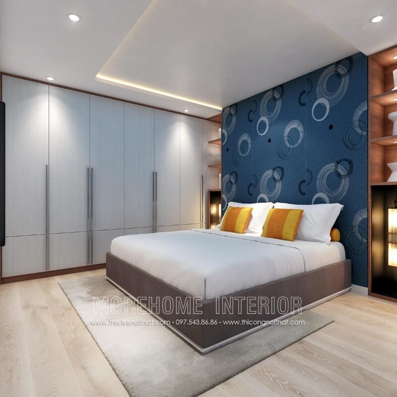 Giường ngủ chung cư hiện đại Giường ngủ chung cư hiện đại