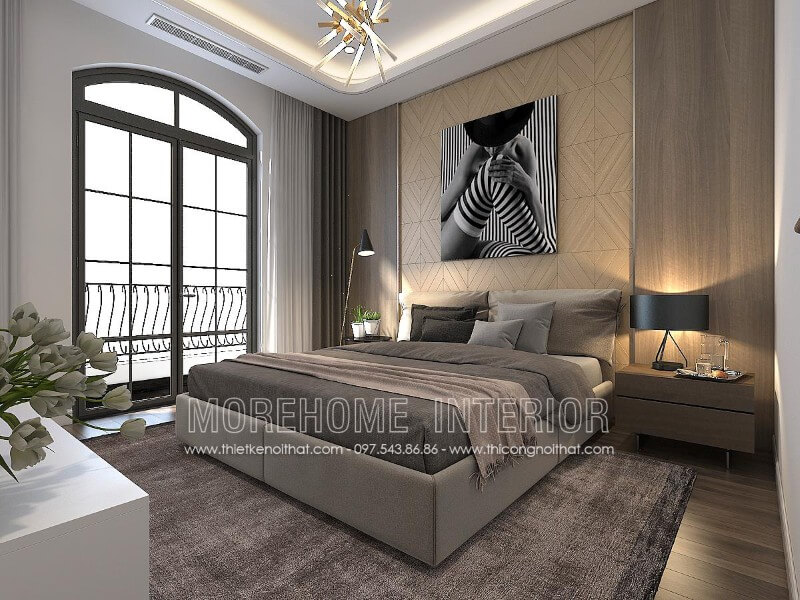 Giường ngủ bọc vải Giường ngủ bọc vải