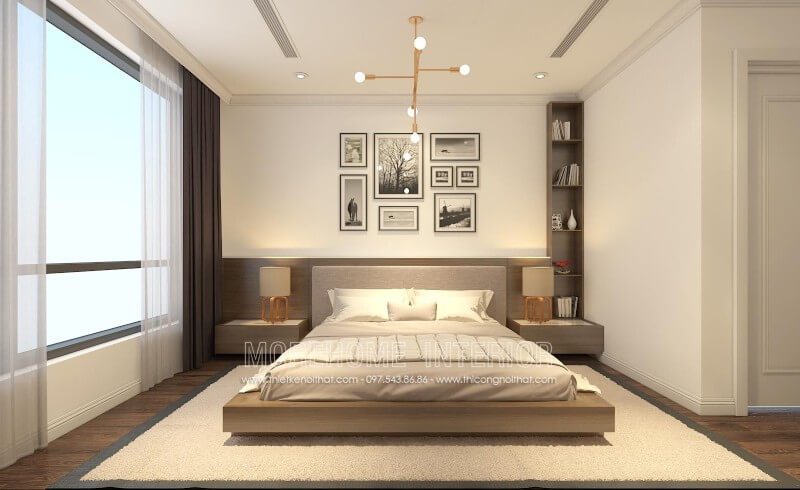Giường ngủ chung cư hiện đại Giường ngủ chung cư hiện đại