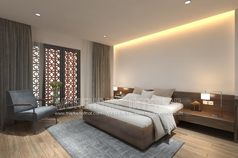 Giường ngủ chung cư hiện đại Giường ngủ chung cư hiện đại