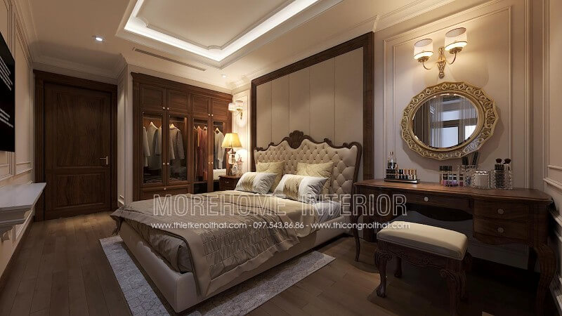 Giường ngủ biệt thự Giường ngủ biệt thự