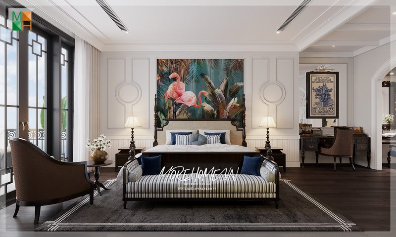Chiêm ngưỡng và cân nhắc cho không gian sống của gia đình bằng những mẫu thiết kế mang phong cách Indochine.