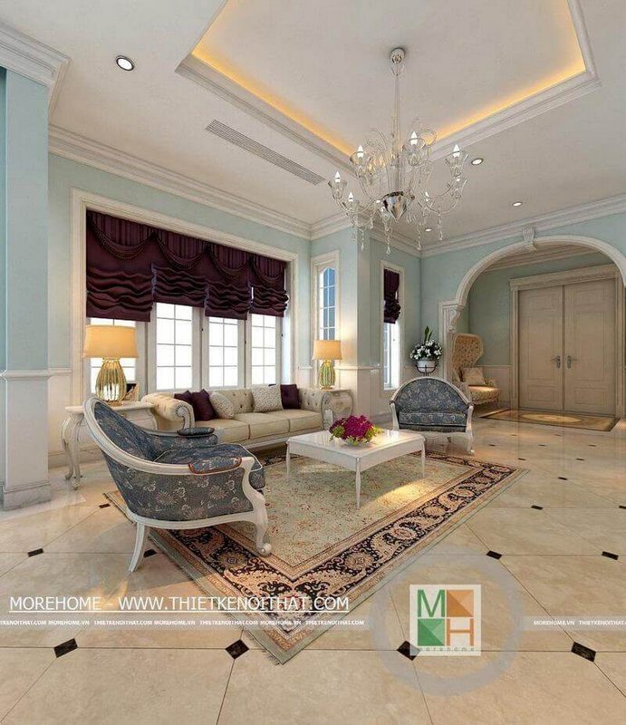 của bạn
Sofa tân cổ điển với họa tiết độc đáo sẽ làm nên ấn tượng cho phòng khách của bạn.